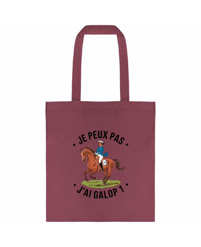 Tote-bag je peux pas j'ai galop 1 par bwilfy