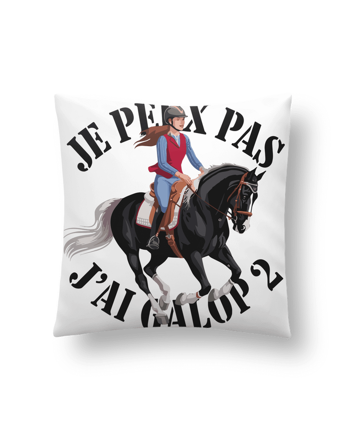 Coussin je peux pas j'ai galop2 par bwilfy
