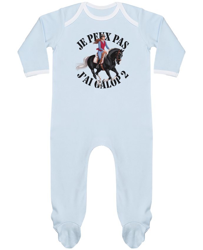 Body Pyjama Bébé je peux pas j'ai galop2 par bwilfy