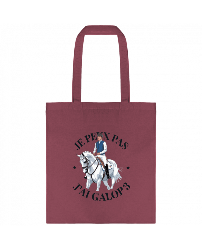 Tote-bag je peux pas j'ai galop3 par bwilfy