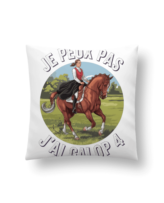 Coussin je peux pas j'ai galop 4 par bwilfy