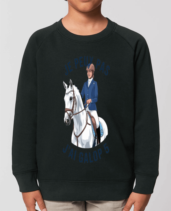 Sweat-shirt enfant je peux pas j'ai galop5 Par  bwilfy