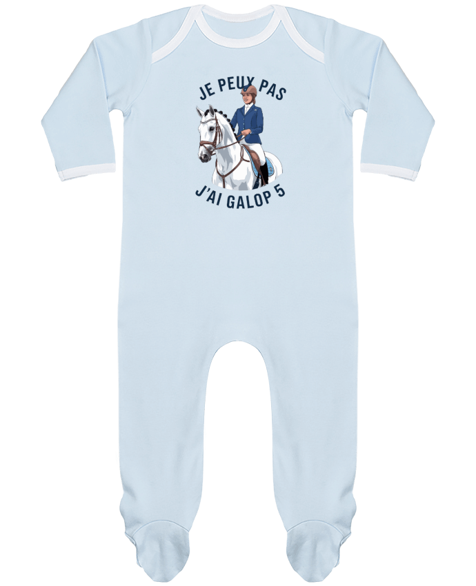 Body Pyjama Bébé je peux pas j'ai galop5 par bwilfy