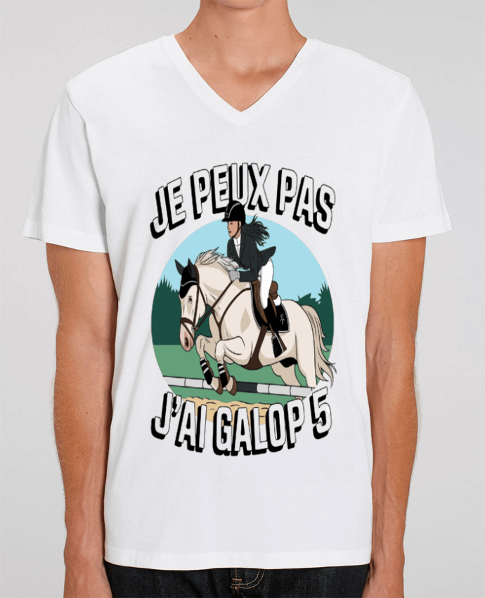 T-shirt homme je peux pas j'ai galop 5 par bwilfy