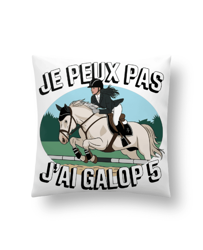 Coussin je peux pas j'ai galop 5 par bwilfy