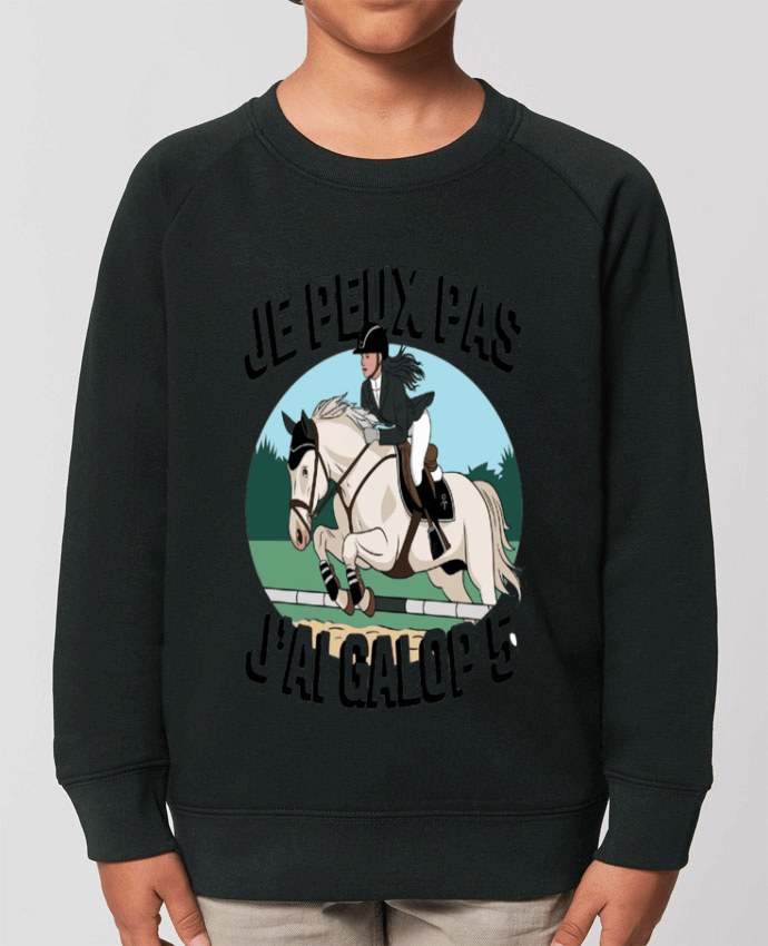 Sweat-shirt enfant je peux pas j'ai galop 5 Par  bwilfy
