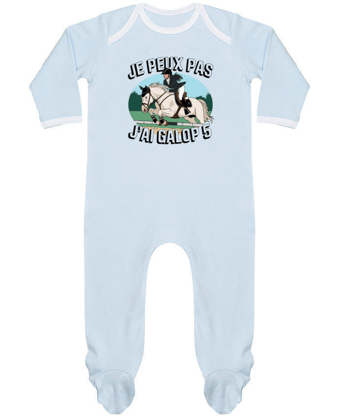 Body Pyjama Bébé je peux pas j'ai galop 5 par bwilfy