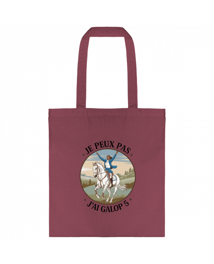 Tote-bag je peux pas j'ai galop5 par bwilfy