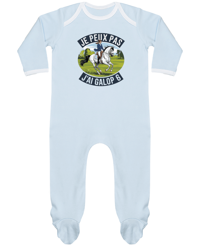 Body Pyjama Bébé je peux pas j'ai galop6 par bwilfy