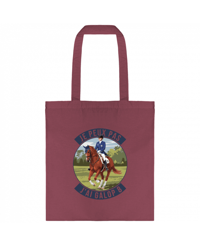 Tote-bag je peux pas j'ai galop 8 par bwilfy