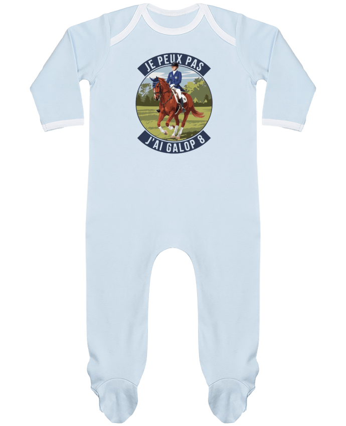 Body Pyjama Bébé je peux pas j'ai galop 8 par bwilfy