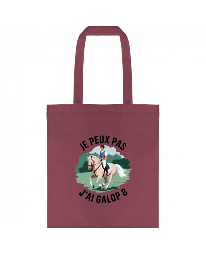 Tote-bag je peux pas j'ai galop8 par bwilfy