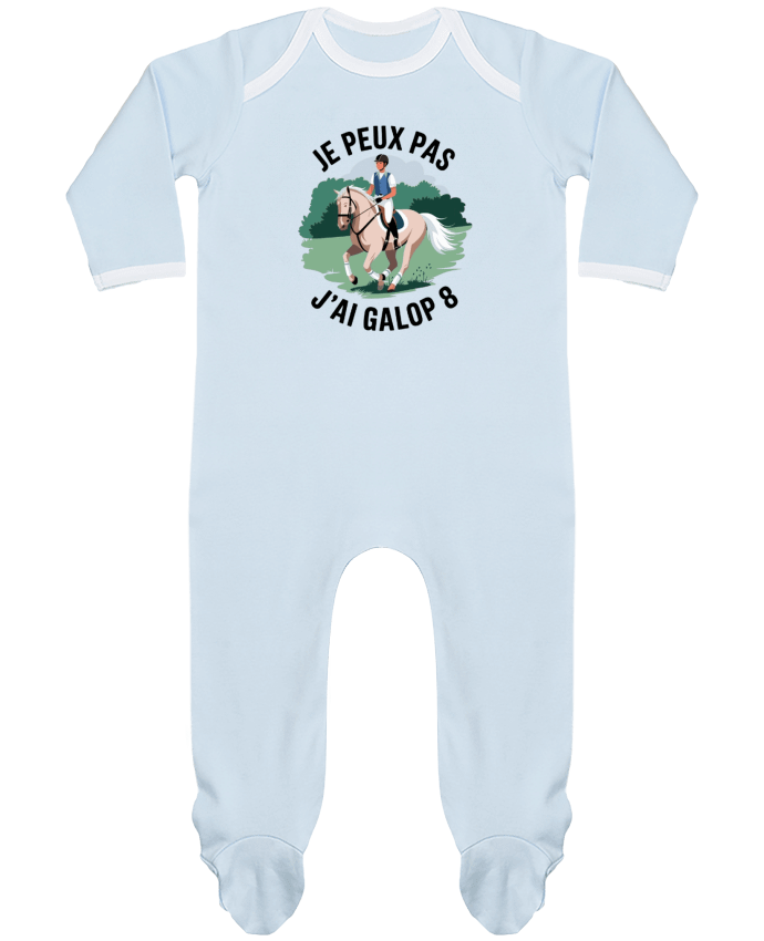 Body Pyjama Bébé je peux pas j'ai galop8 par bwilfy