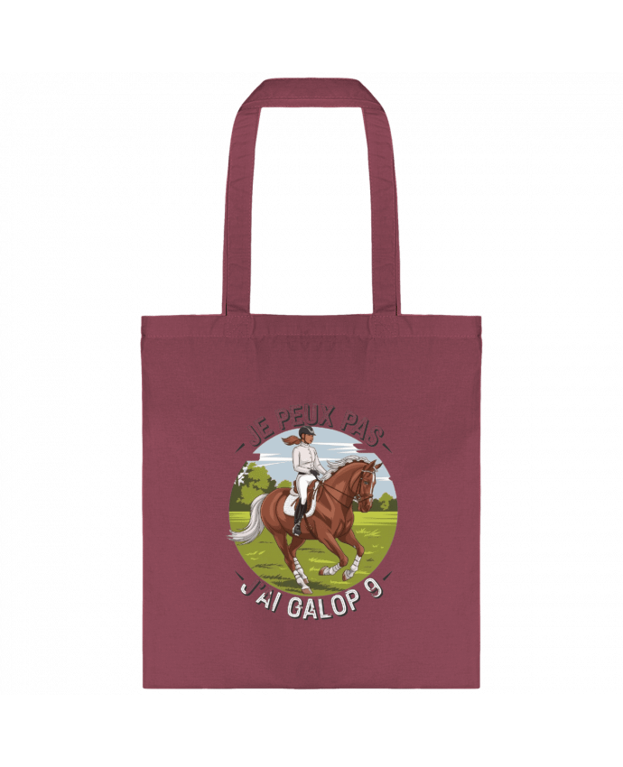 Tote-bag je peux pas j'ai galop9 par bwilfy