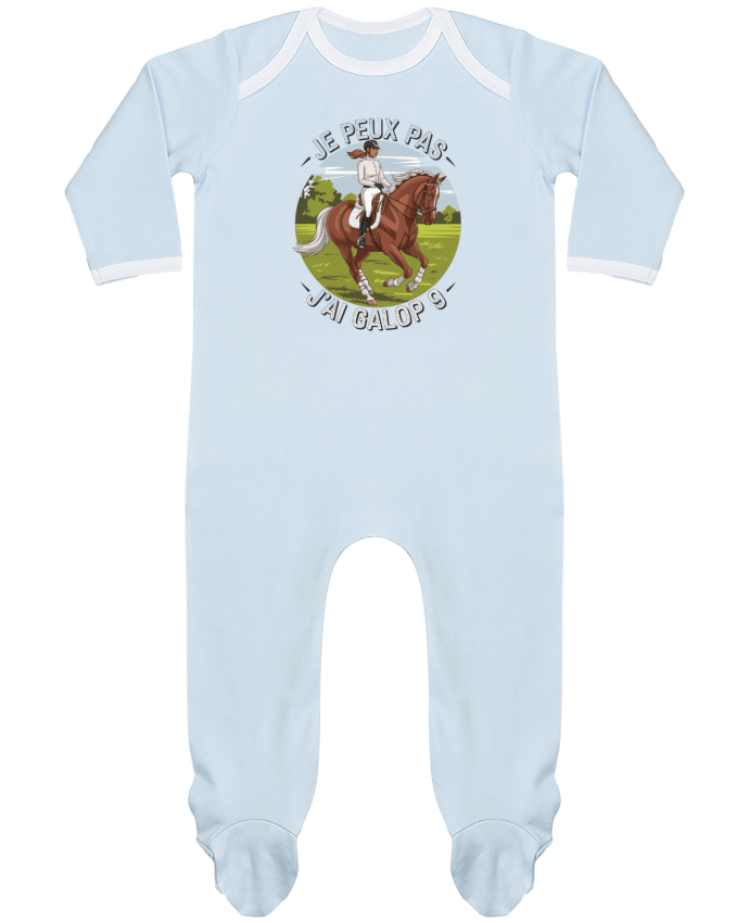 Body Pyjama Bébé je peux pas j'ai galop9 par bwilfy