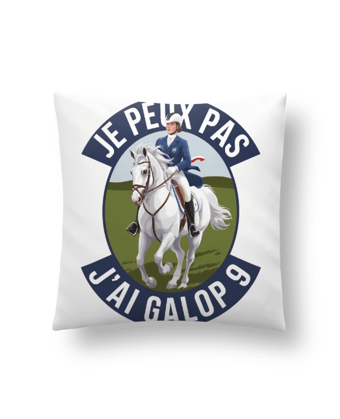 Coussin je peux pas j'ai galop 9 par bwilfy