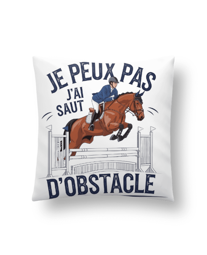 Coussin je peux pas j'ai saut d'obstacle par bwilfy