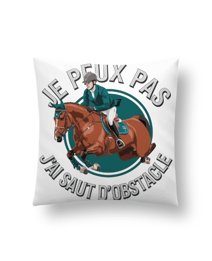 Coussin je peux pas j'ai saut d'obstacle par bwilfy