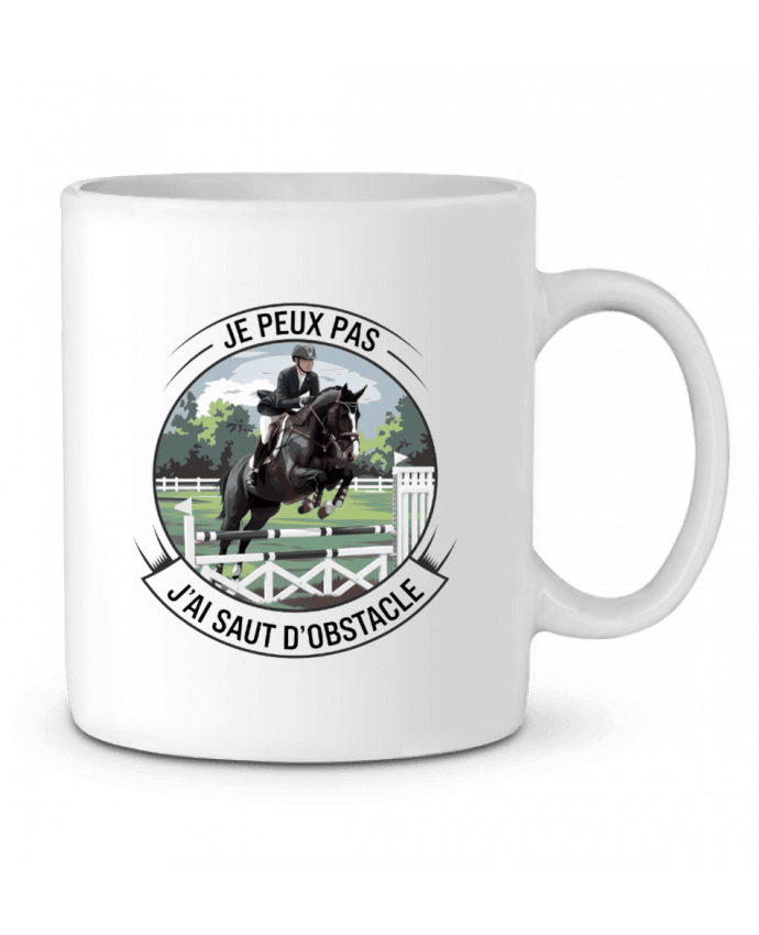 Mug  je peux pas j'ai saut d'obstacle par bwilfy