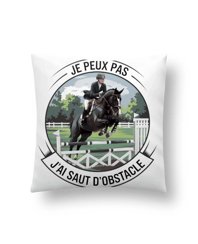 Coussin je peux pas j'ai saut d'obstacle par bwilfy