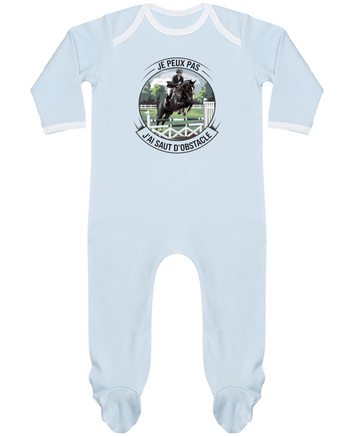 Body Pyjama Bébé je peux pas j'ai saut d'obstacle par bwilfy