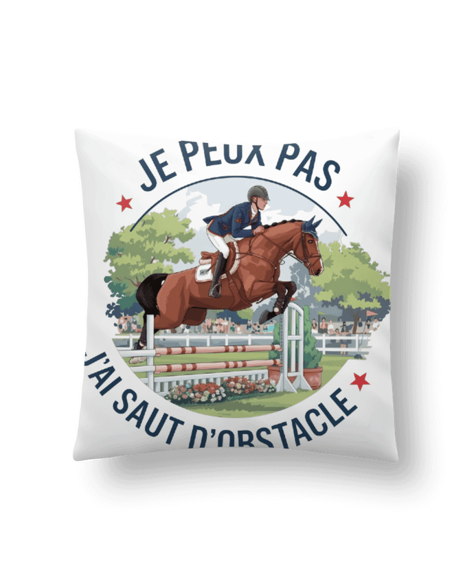 Coussin je peux pas j'ai saut d'obstacle par bwilfy