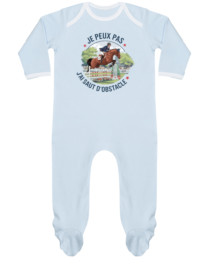 Body Pyjama Bébé je peux pas j'ai saut d'obstacle par bwilfy