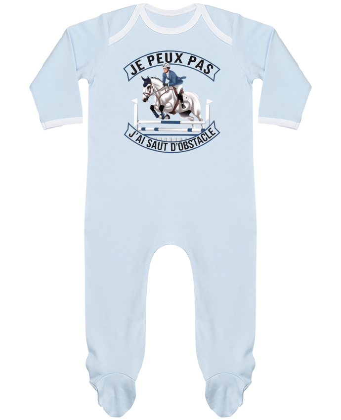 Body Pyjama Bébé je peux pas j'ai saut d'obstacle par bwilfy