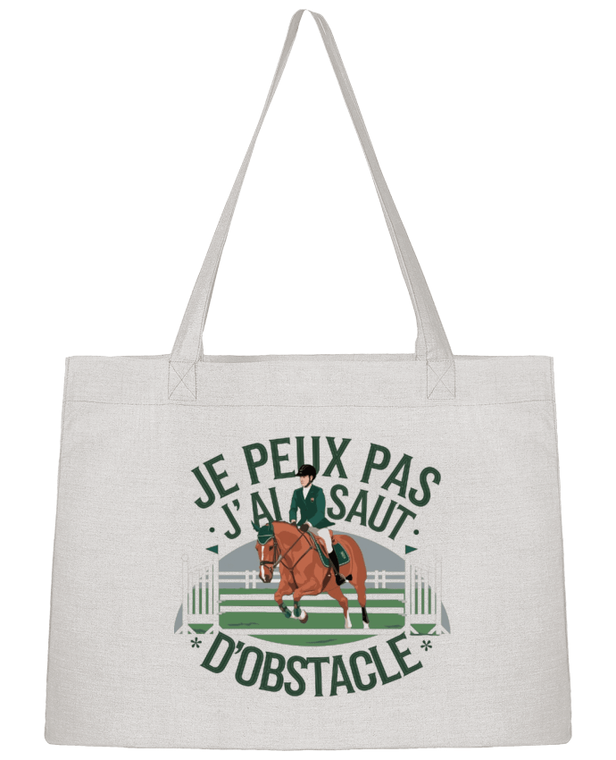 Sac Shopping je peux pas j'ai saut d'obstacle par bwilfy