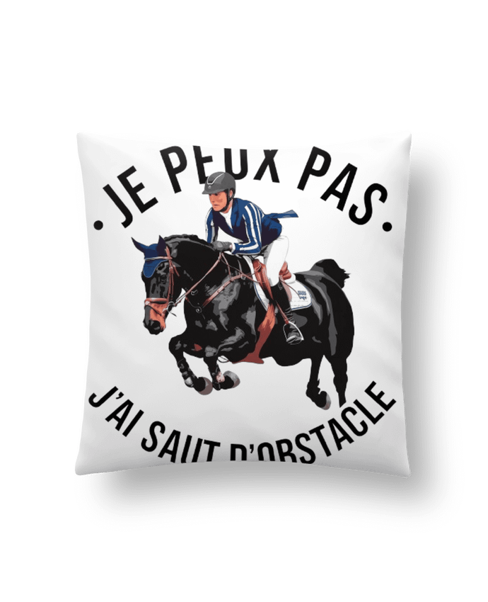 Coussin je peux pas j'ai saut d'obstacle par bwilfy