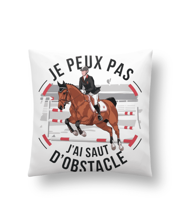 Coussin je peux pas j'ai saut d'obstacle par bwilfy