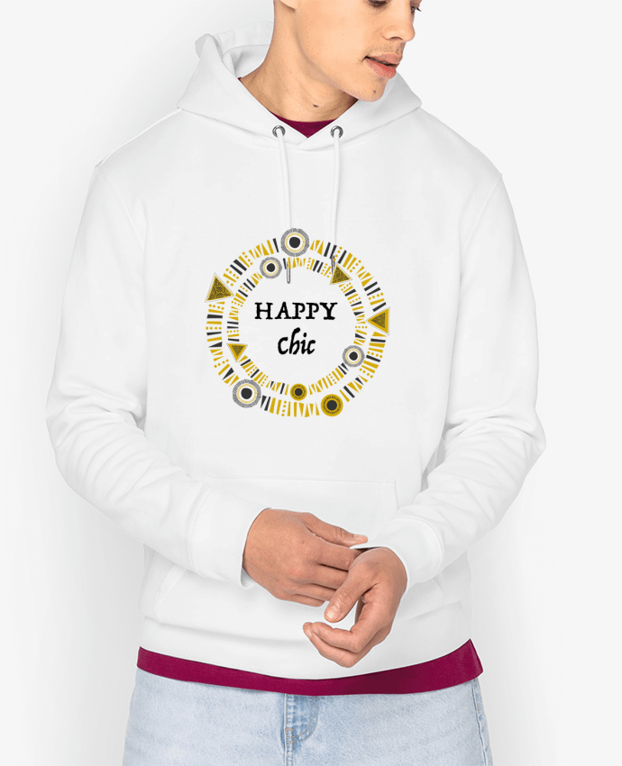 Hoodie Happy Chic Par LF Design