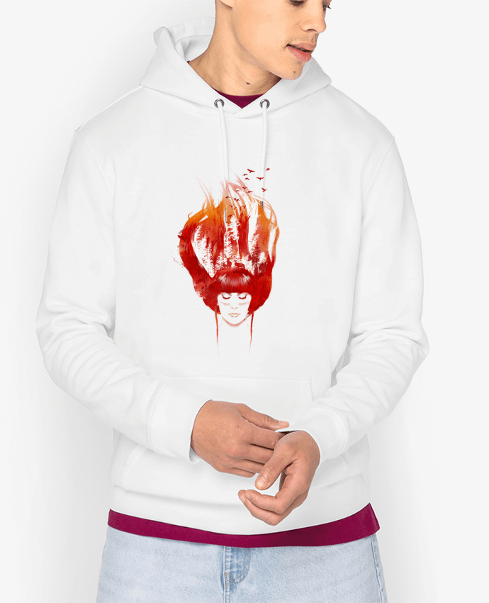 Hoodie Burning forest Par robertfarkas