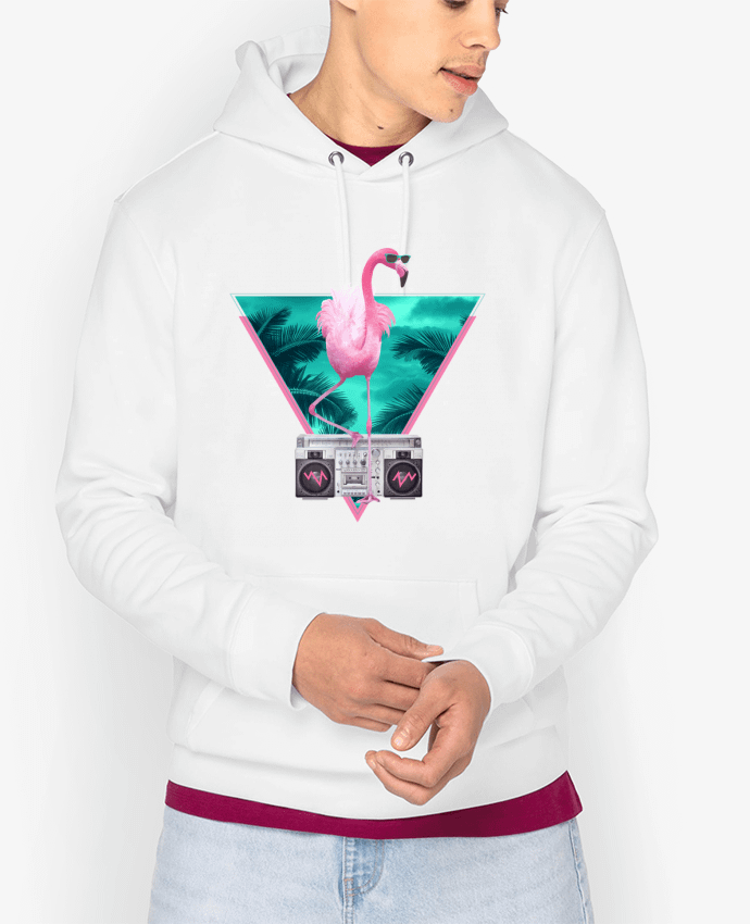 Hoodie Miami flamingo Par robertfarkas