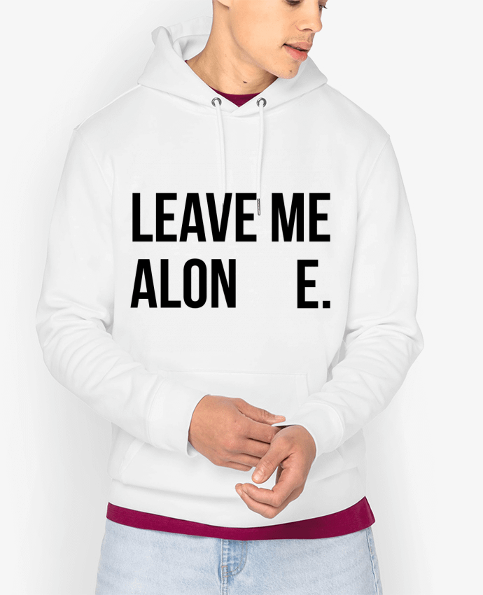 Hoodie Leave me alone. Par tunetoo