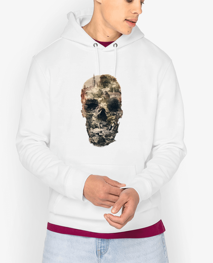 Hoodie Skull town Par ali_gulec