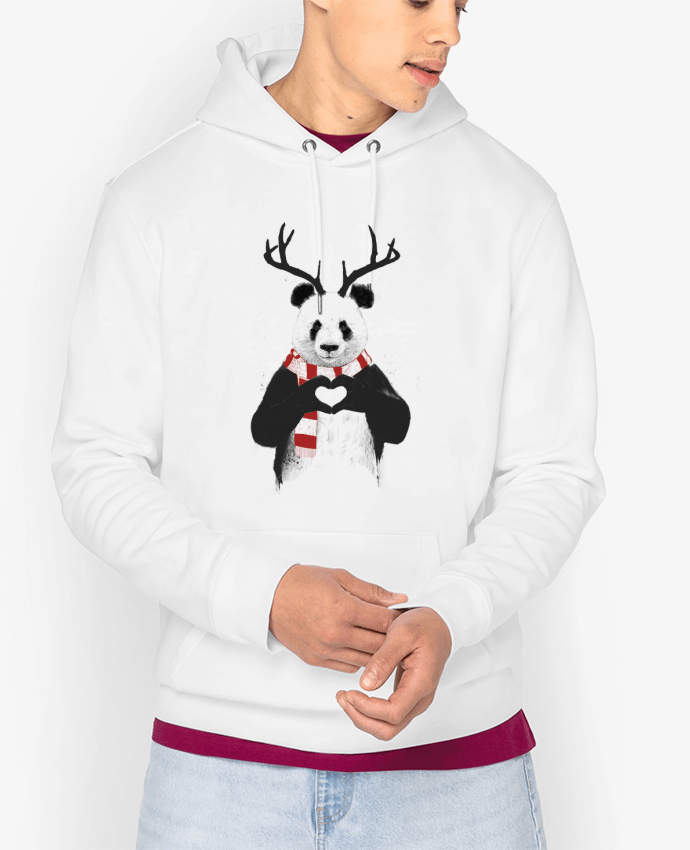 Hoodie X-mas Panda Par Balàzs Solti