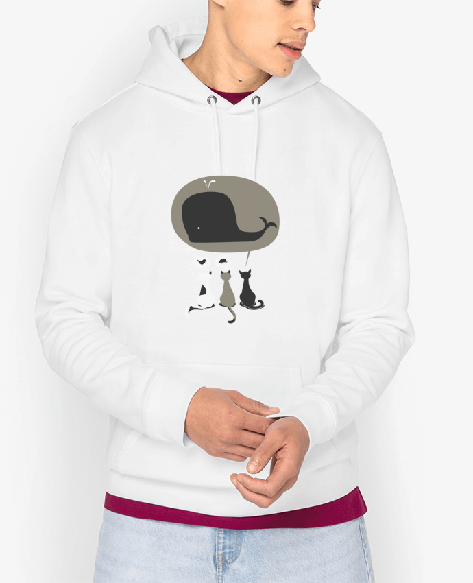 Hoodie Dream Big Par flyingmouse365