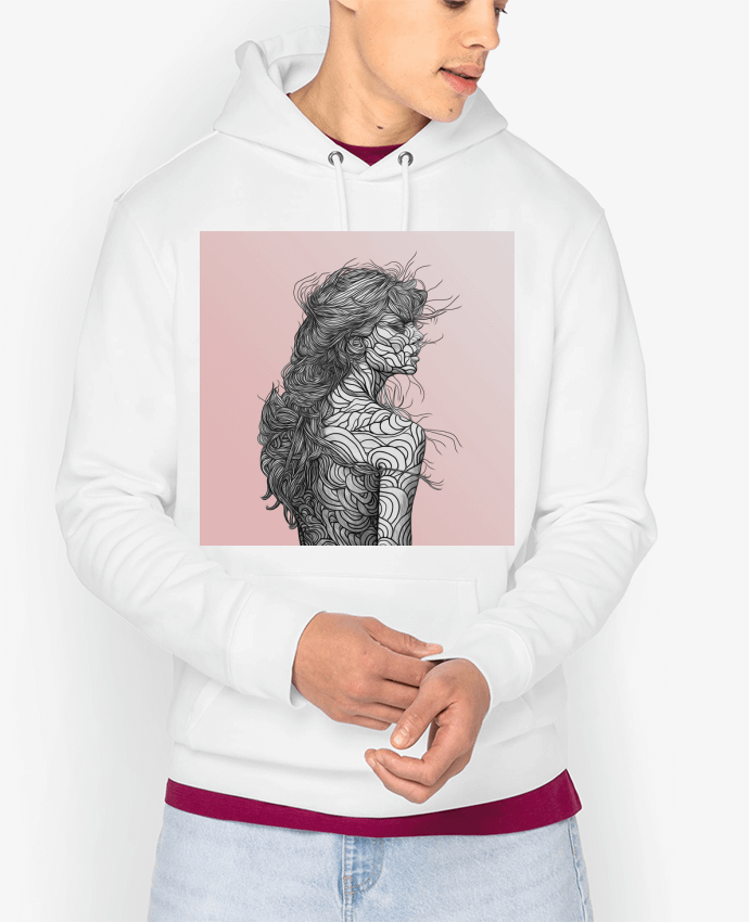 Hoodie Pinksky Par PedroTapa