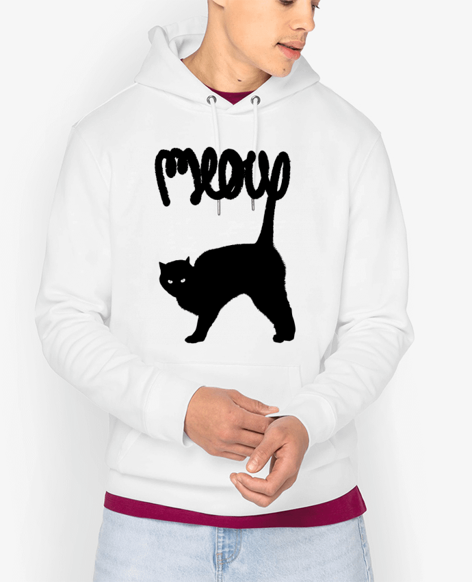 Hoodie Meow Par Florent Bodart