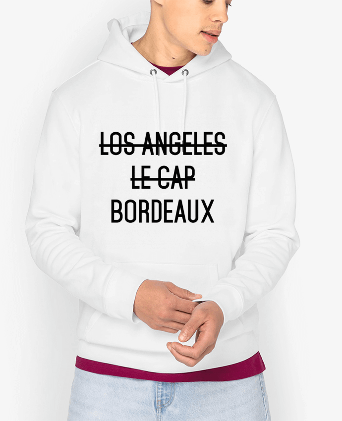 Hoodie 1er Bordeaux Par tunetoo