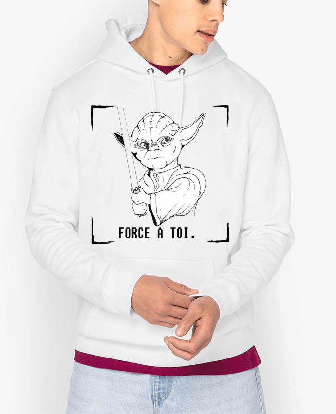 Hoodie Maître Yoda Par Paulo Makesart