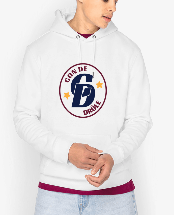 Hoodie Con de drôle blason Par tunetoo