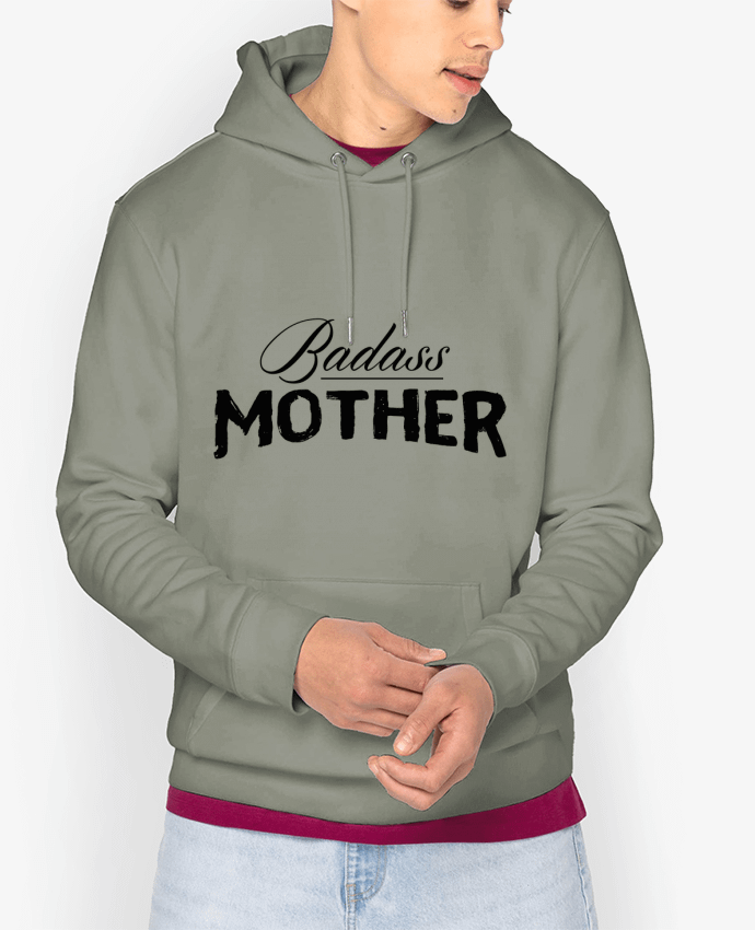 Hoodie Badass Mother Par tunetoo