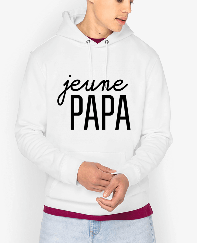 Hoodie Jeune papa Par tunetoo