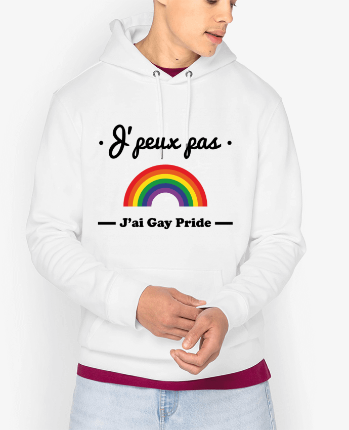 Hoodie J'peux pas j'ai gay-pride , gay, lesbienne Par Benichan