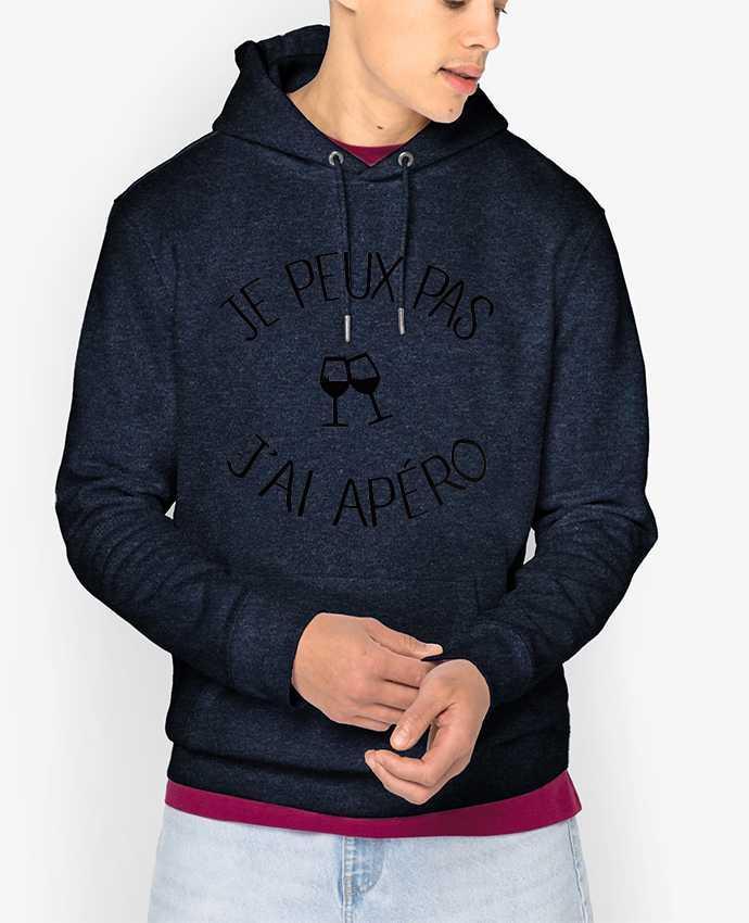 Hoodie Je peux pas j'ai apéro Par Freeyourshirt.com