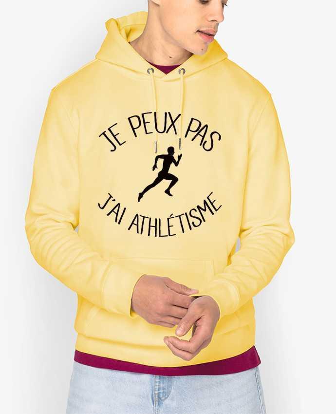 Hoodie Je peux pas j'ai Athlétisme Par Freeyourshirt.com