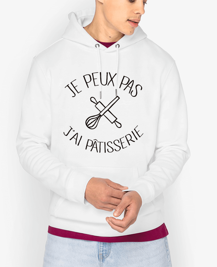 Hoodie Je peux pas j'ai pâtisserie Par Freeyourshirt.com