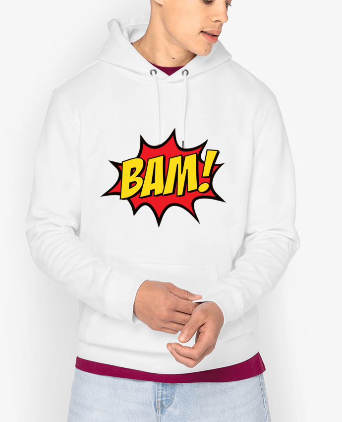 Hoodie BAM ! Par Freeyourshirt.com